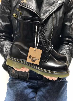 Ботинки dr. martens black черевики