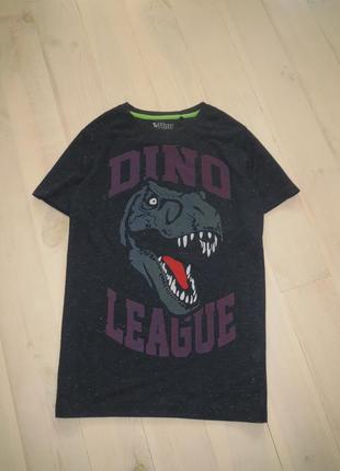 Футболка принт dino league tu 11 років