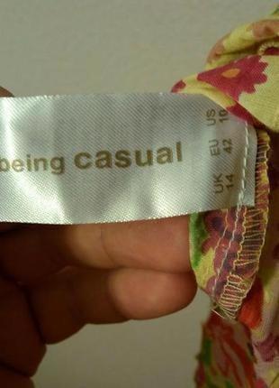 Красочная коттоновая юбка being casual5 фото