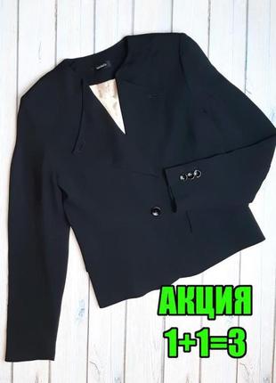 💥1+1=3 классный черный классический женский пиджак max &amp; co, размер 46 - 481 фото