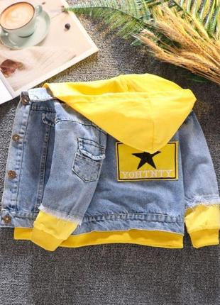 Куртка джинсовка для детей