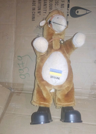 Танцующий верблюд украина ukraine интерактивная мягкая игрушка