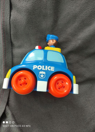 Машинка механічна поліція police іграшка машинка полиция механическая игрушка