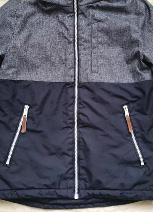 Классная зимняя куртка h&amp;m, 140р., в отличном состоянии.4 фото