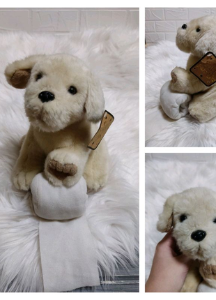 Цуценя собака з туалетним папір м'яка іграшка з європи