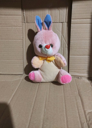 Мягкая игрушка зайчик зайка с европы привезён зайчик мягкая игрушка зайка