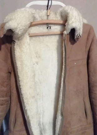 Дублянка курточка жіноча тепла з капюшоном2 фото