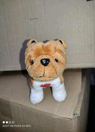 Собака шарпей французький американський бульдог м'яка іграшка собака мягкая игрушка