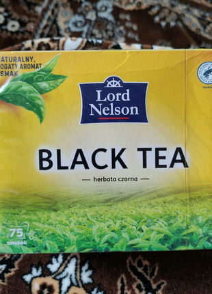 Чай lord nelson black tea з європи