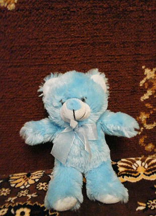 М'яка іграшка ведмедик з бантиком з європи