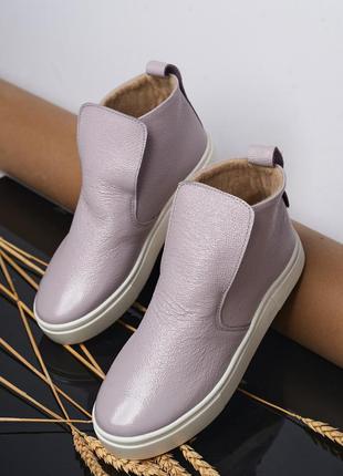 Шкіряні черевики хайтопы