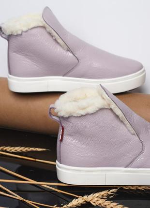 Шкіряні черевики хайтопы