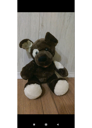 Озвучена мягкая игрушка собака с европы