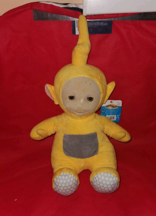 Жовтий телепузік з біркою м'яка іграшка
