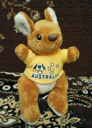 М'яка іграшка кенгуру australia австралія з європи1 фото