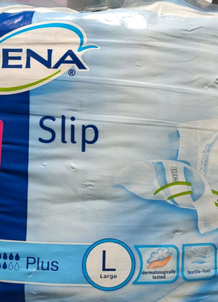 Підгузники для дорослих tena slip plus large 92-144 pampers