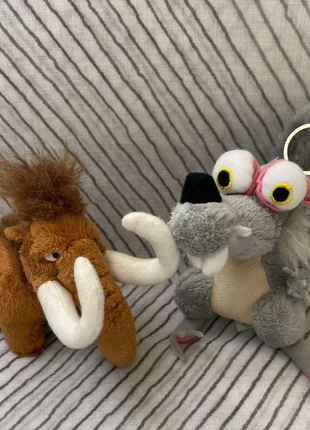 Брелок м'яка іграшка з європи льодовиковий період білка