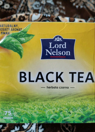 Чай lord nelson лорд нельсон black tea з європи