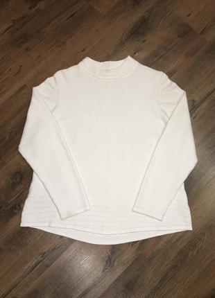 Шикарний білий светр msrks & spencer
