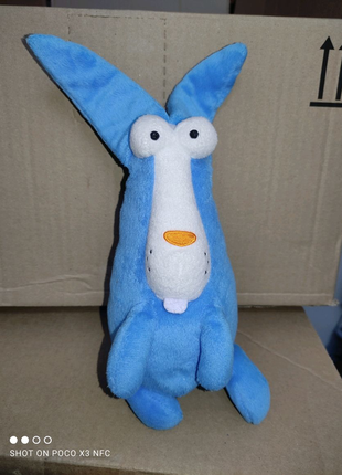 Зайчик-каспер м'яка іграшка з європи