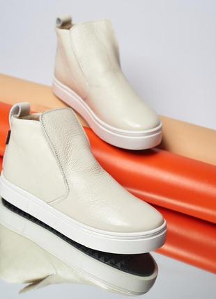 Шкіряні черевики хайтопы