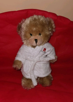 Мягкая игрушка мишка в халате привезли с европы