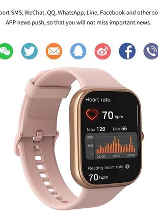 T34 smart watch bt call smartwatch heart rate sleep monitoring fitness tracker smart watch