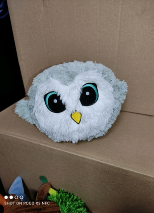 Сова м'яка іграшка з європи головастик
