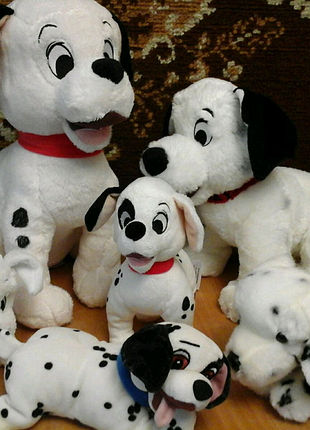Собака собачка далматинець 101 колекція з європи з клеймом дисней далматинец мягкая игрушка с европы disney дісней