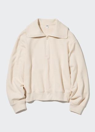 Свитшот half-zip uniqlo, размер с