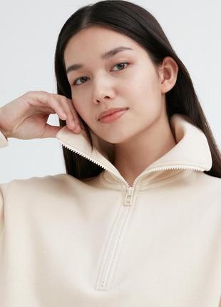 Свитшот half-zip uniqlo, размер с2 фото