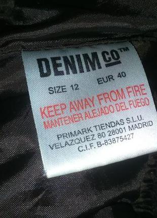 Коротка куртка denim co розмір s-m6 фото