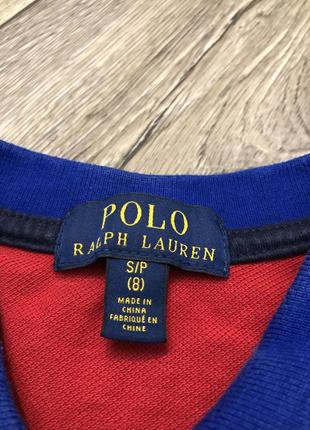 Світшот polo ralph lauren на 8-10 років 128-140 см оригінальний лонгслів реглан регбійка4 фото