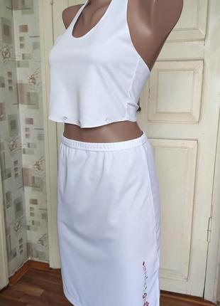 Стильная юбка с размерам.6 фото