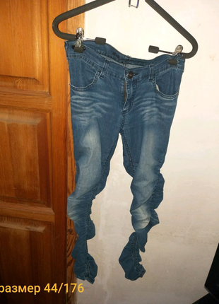 Облягаючі джинси для дівчинки1 фото