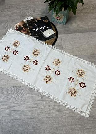 Раннер на стол созревает на стол винтажная салфетка