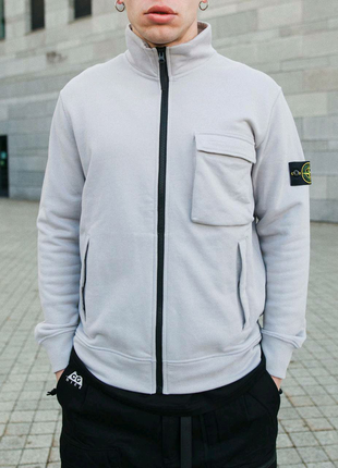 Stone island 63351 sweatshirt grey