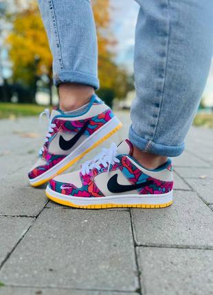 Nike sb dunk low para multi color5 фото