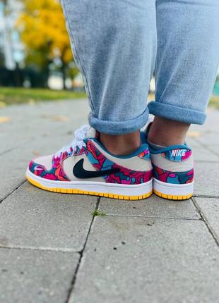 Nike sb dunk low para multi color10 фото