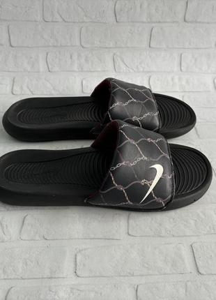 Шлепанцы nike victori one slide print 45 шльопанці шлепки сланцы тапки тапочки оригинал