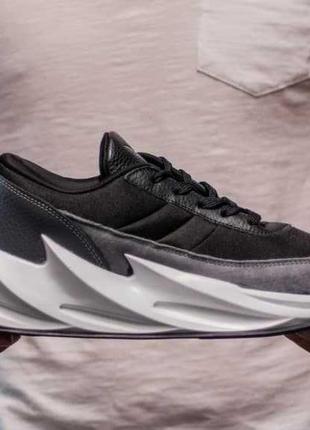 Кросівки чоловічі adidas sharks gray black адідас шарк чорні2 фото