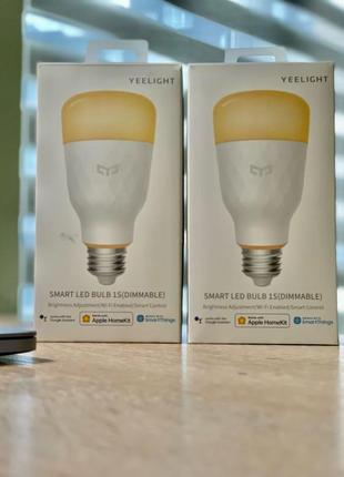 Смарт-лампочка yeelight smart led bulb 1s (dimmable) e27 yldp15yl