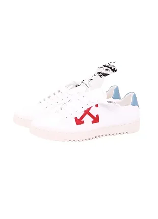 Кеди off-white 2.0 sneaker calf leather in white