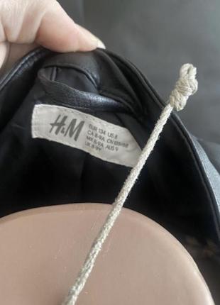 Куртка косуха h&m куртка кожзам стильная куртка косуха2 фото