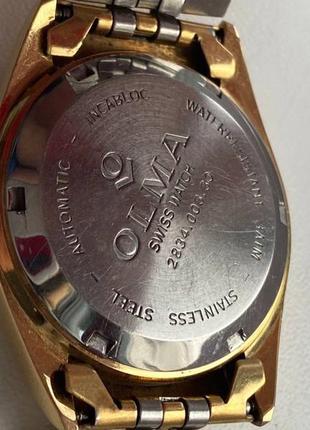 Годинник olma 2834.003.30 у чудовому стані, міханіка,швейцарія.5 фото