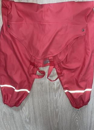 Грязепруф,непромокальні штани для дівчинки 128р1 фото