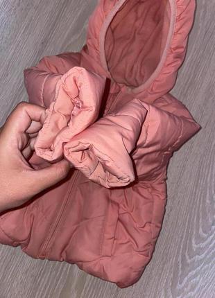 Демісезонна курточка для дівчинки 80-86р.3 фото