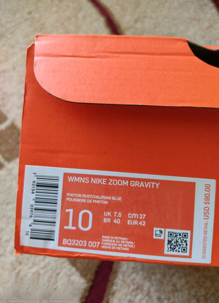 Nike zoom gravity (нові!)6 фото