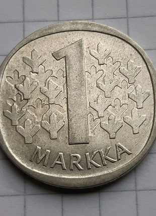 1 марка 1967р. срібло