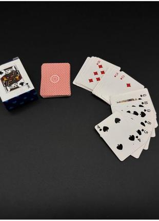Мініколода гральних карт 4 х 3 см